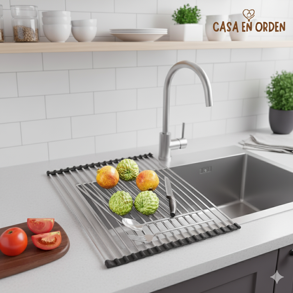 Secaplatos Pileta Escurridor Grande Tender Bacha