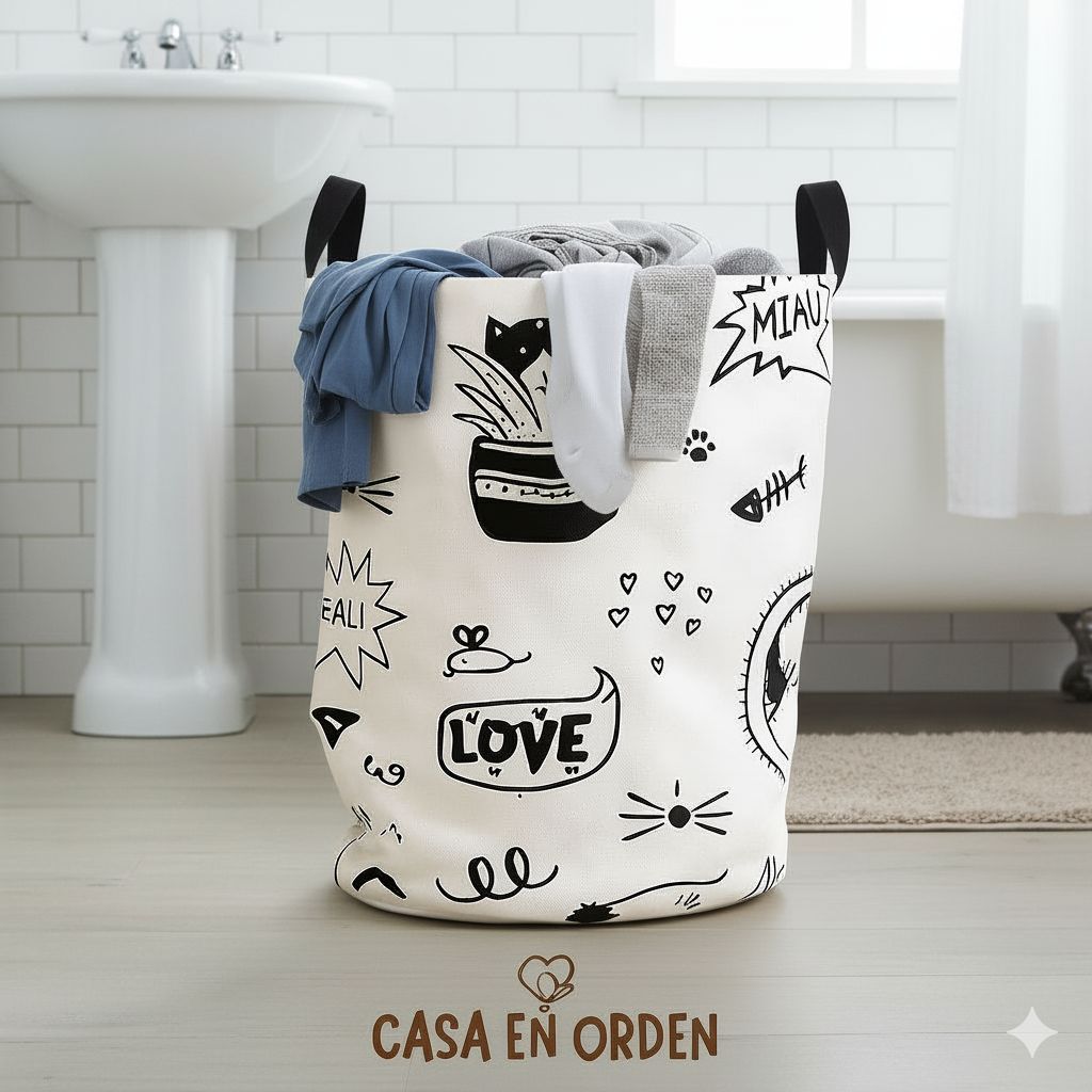 Cesto de Ropa Plegable