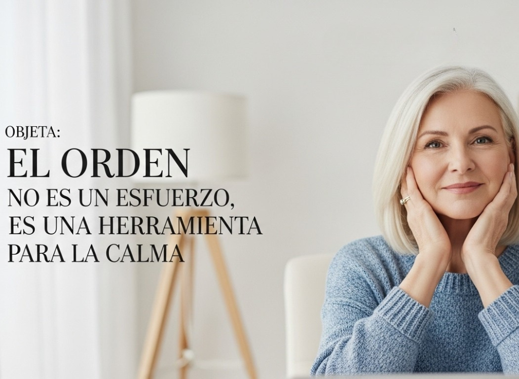 El Orden no es un esfuerzo, es una herramienta para la Calma