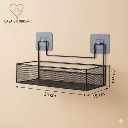 Estante autoadhesivo de baño