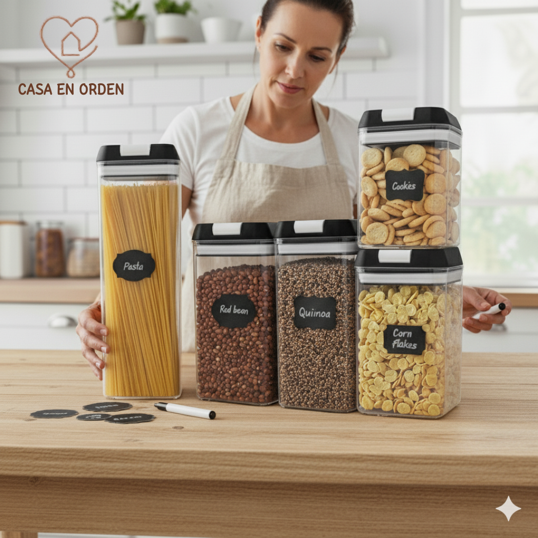 Recipientes de Acrilico para Cocina