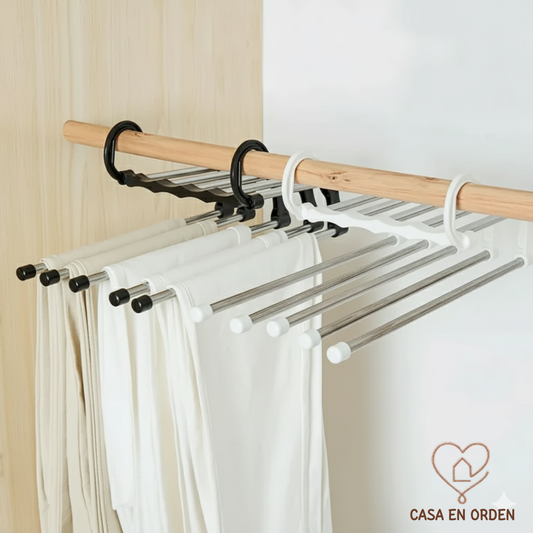 Percha extensible pantalonera Metalica