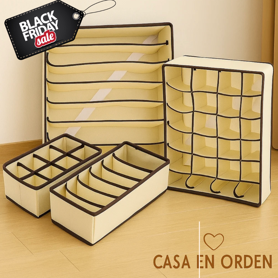 KIT 4 en 1 Organizador de Ropa