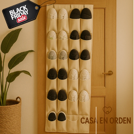 Organizador de Zapatos Colgante 24 Divisiones