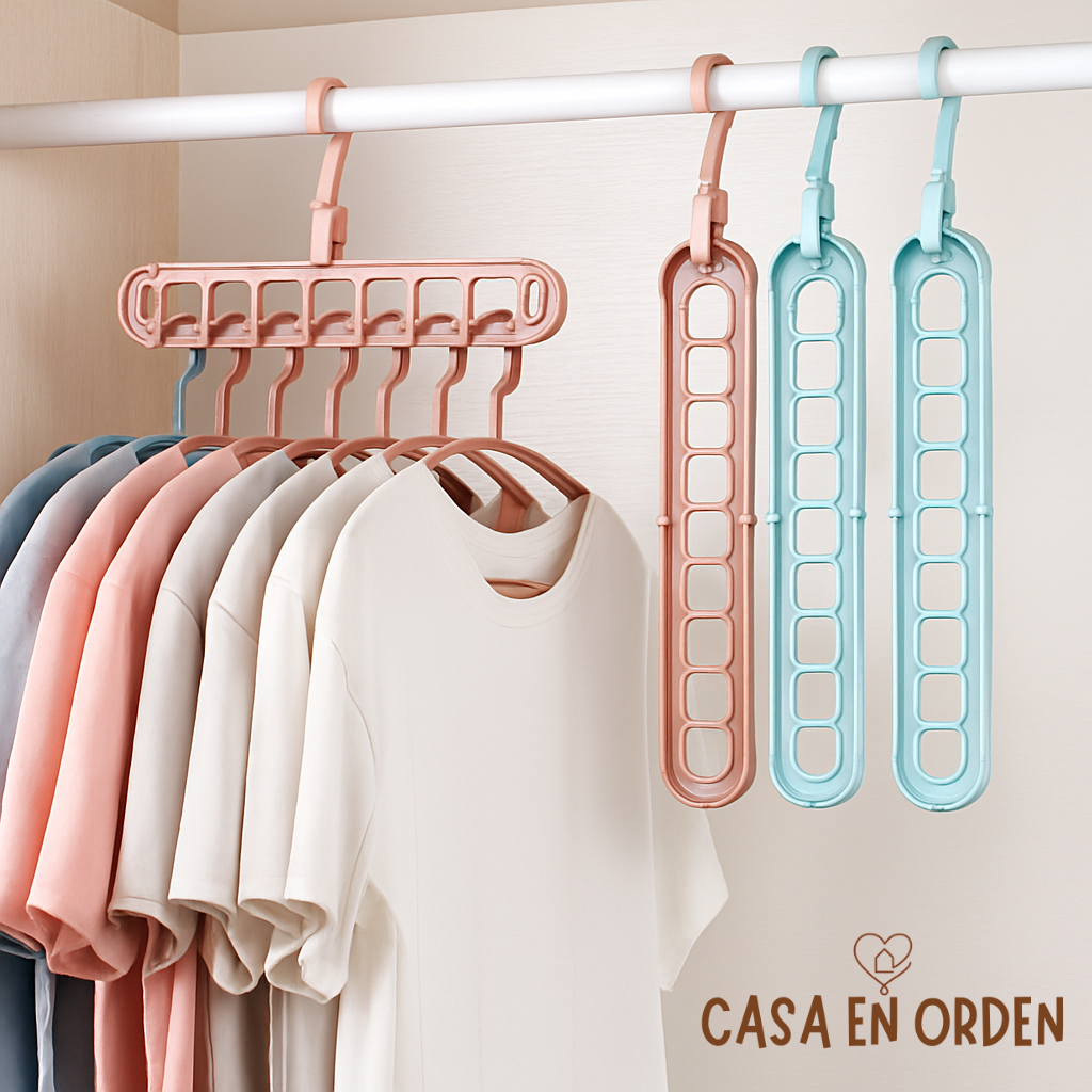 3x1! Perchas Multifuncionales Resistentes