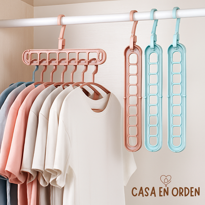 3x1! Perchas Multifuncionales Resistentes