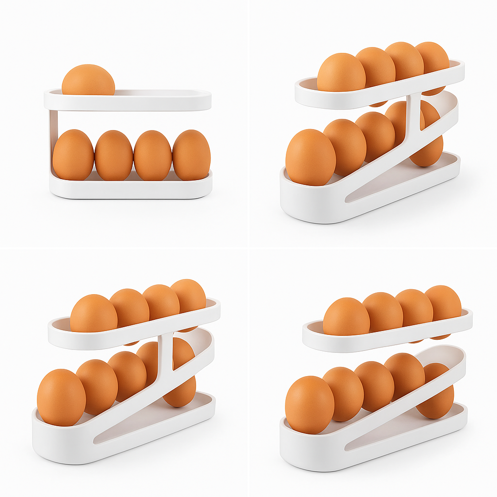 Huevera 2 Pisos para Huevos