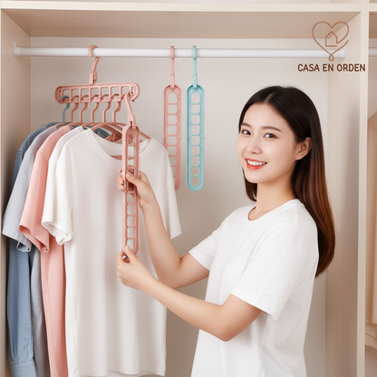 3x1! Perchas Multifuncionales Resistentes