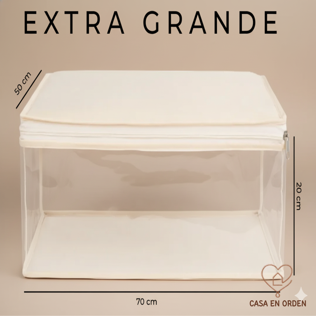 Funda Organizadora para Frazada Con Visor