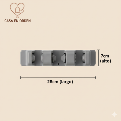 Escobero Soporte Porta Elementos