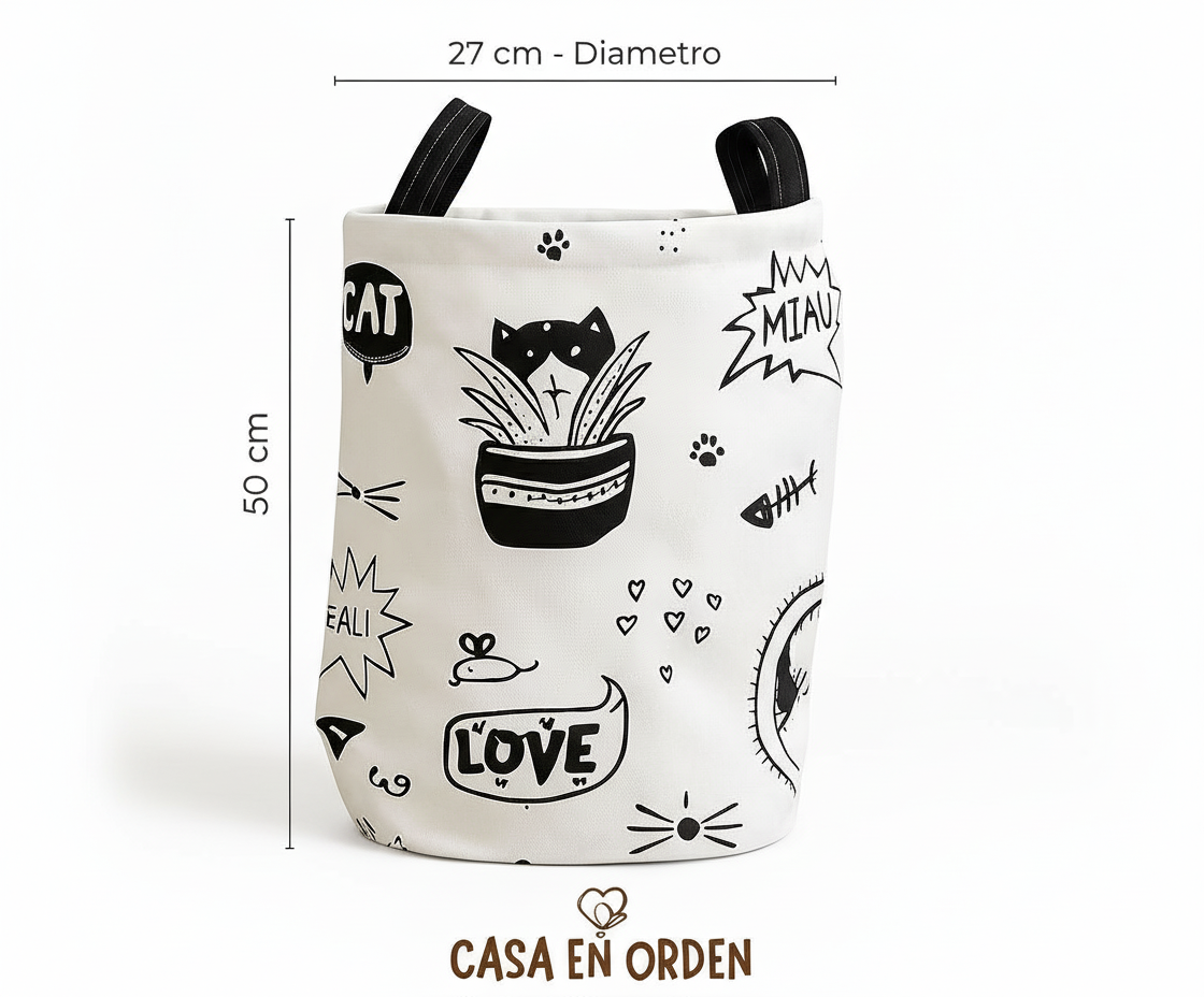 Cesto de Ropa Plegable