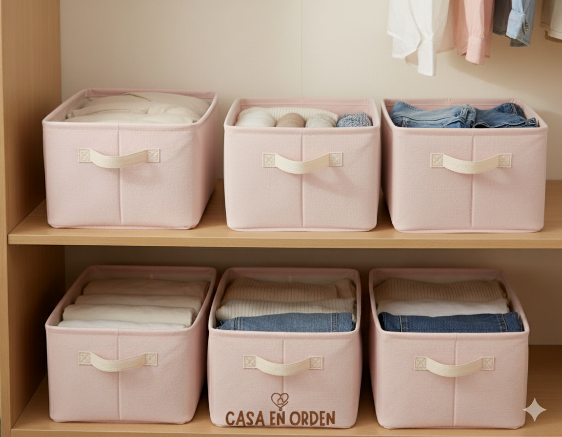 Organizadores de Ropa Plegables (Comprá 1 y lleváte 3) (Copia)