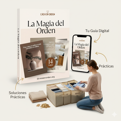 Organizadores de Ropa Plegables (Comprá 1 y lleváte 3) + Ebook + Perfumero de regalo