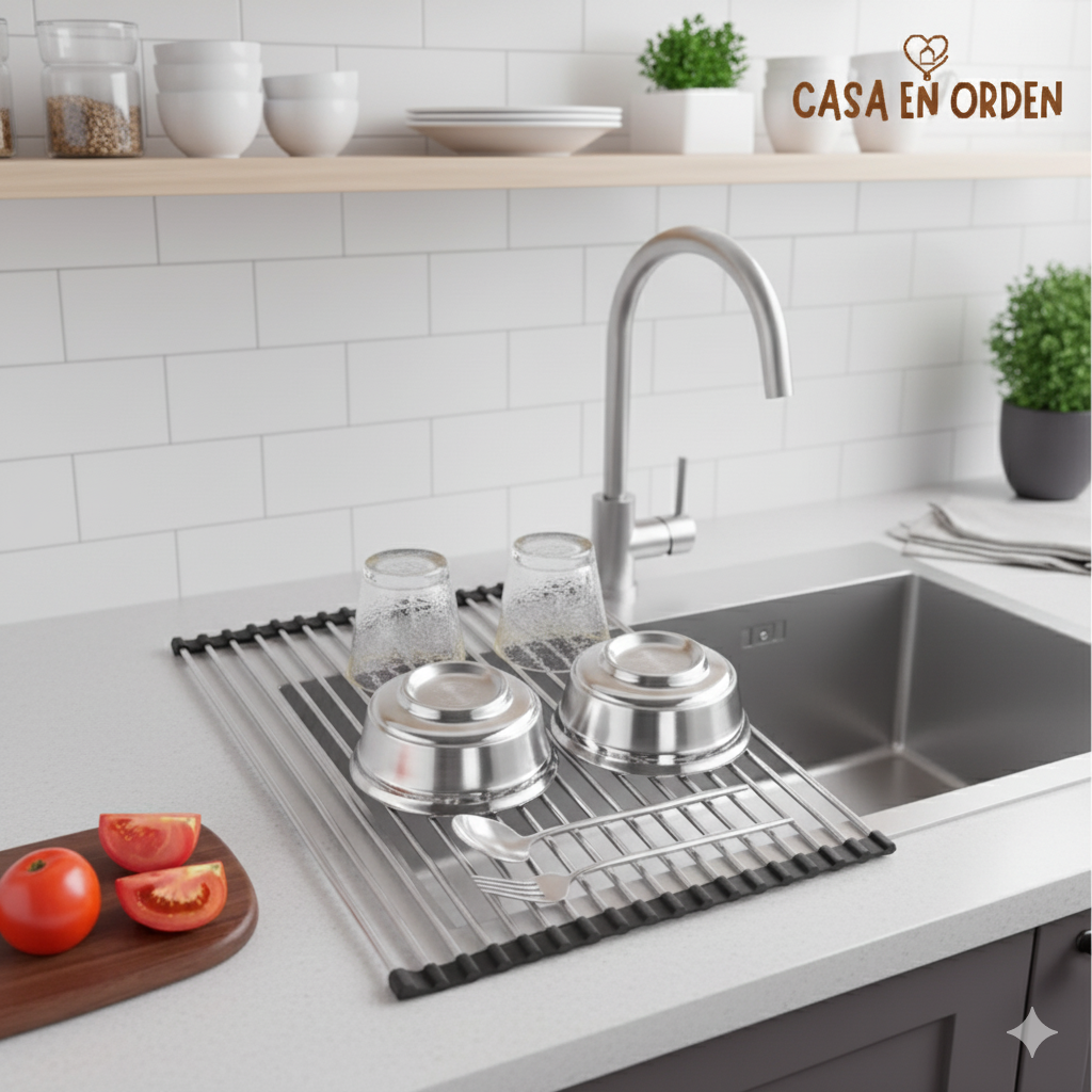 Secaplatos Pileta Escurridor Grande Tender Bacha